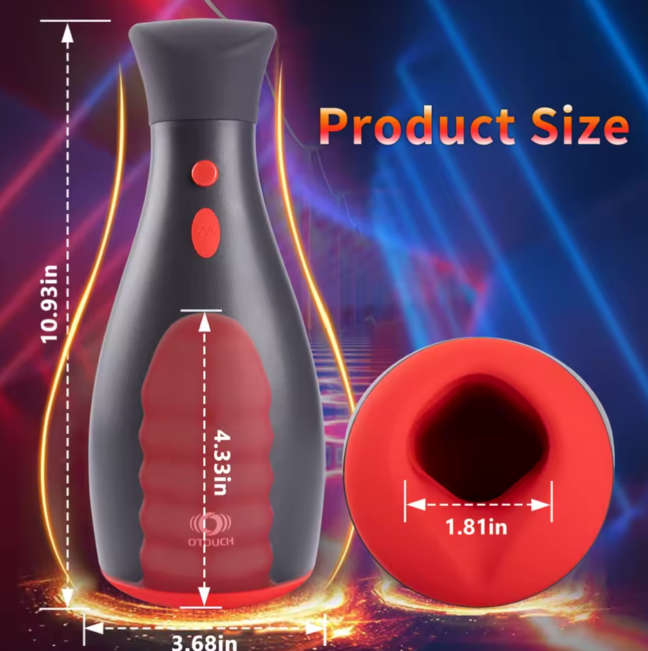 Automatic Inflatable Male Masturbator Cup Vibration Deep Throat Blowjob Sex Machine Adult Sex Toys for Men
